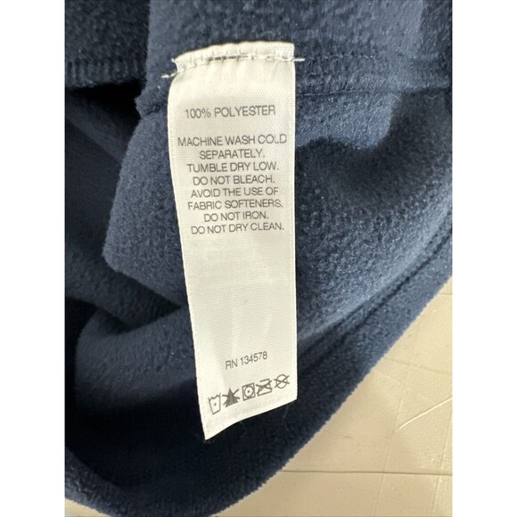 Vineyard Vines Vest Womens Medium Blue‎ Zip Fleece Martha's Vineyard Athleisure - Picture 6 of 8